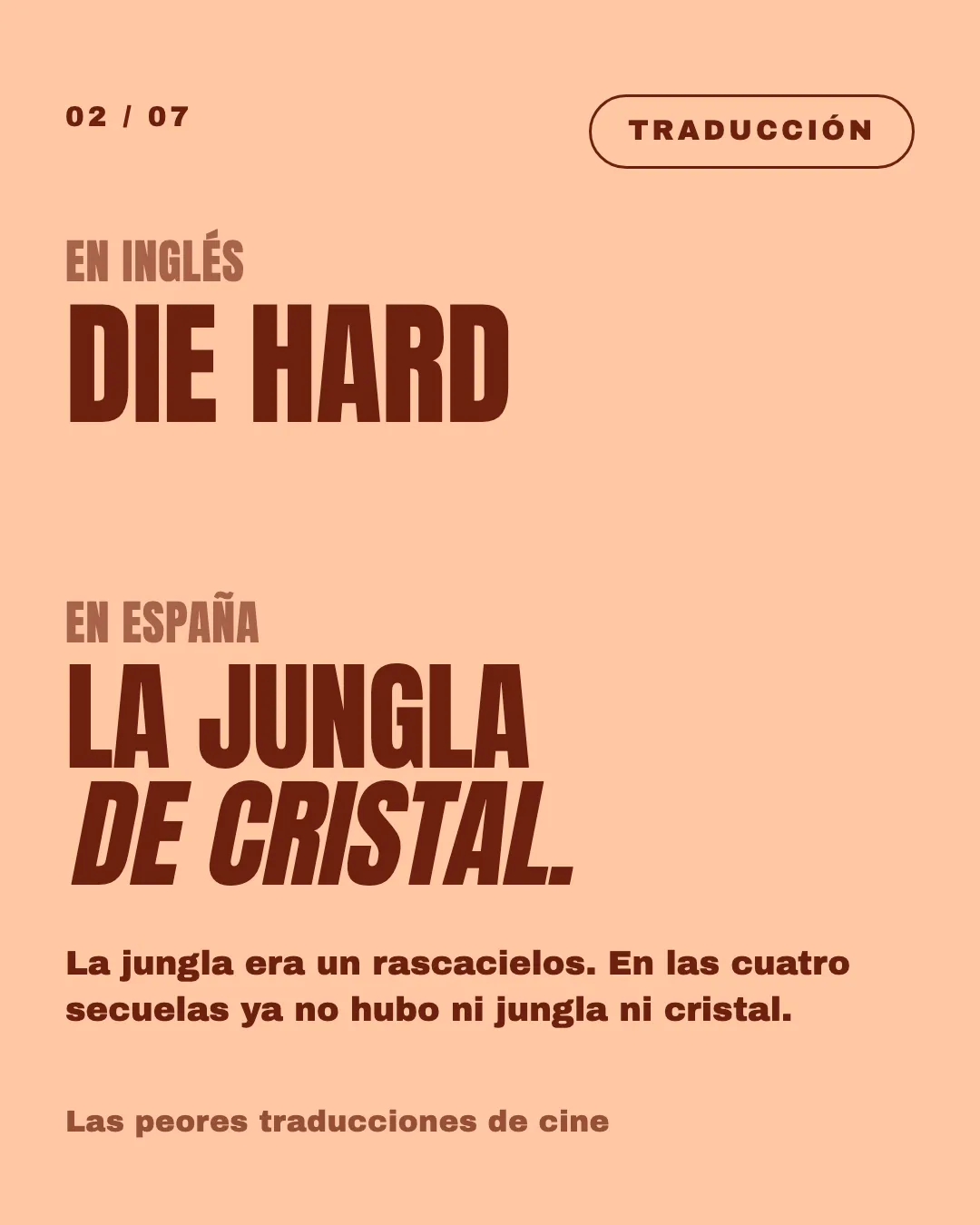 Lámina: Die Hard, «La jungla de cristal».